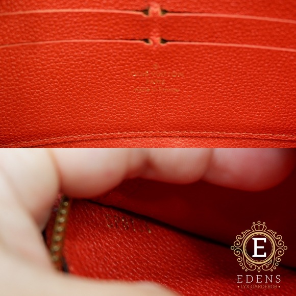 •Auth Louis Vuitton Zippy Empreinte• - Picture 4 of 6